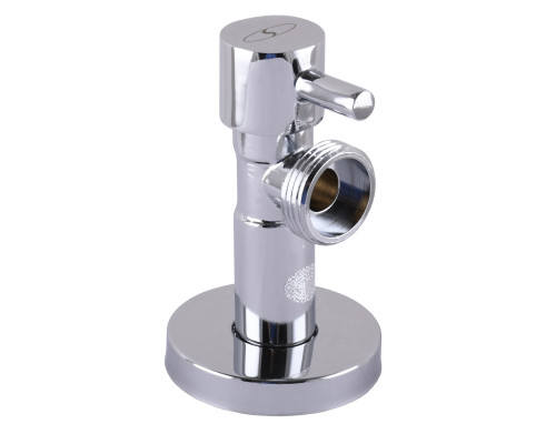 Кран напівобертовий кутовий SOLOMON 1/2″х3/4″ Lazer 7076 (2шт)