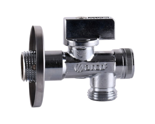 Кран кульовий кутовий з фільтром ARCO 1/2″x1/2″ 02400MAC