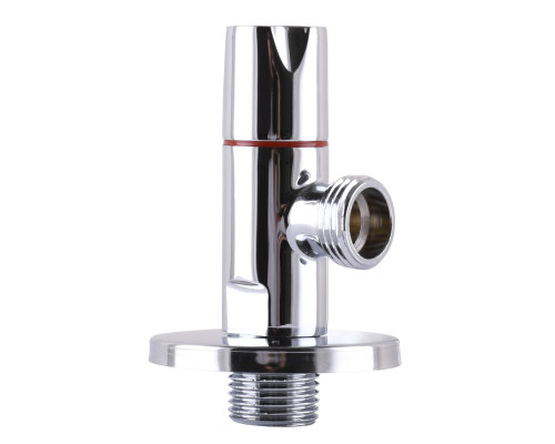 Кран напівобертовий кутовий SOLOMON 1/2″х3/4″ 9081