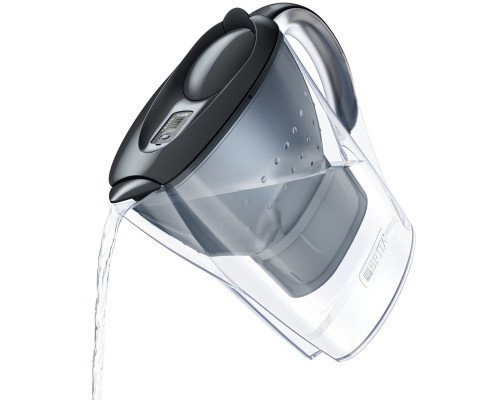 Brita Фільтр-глечик Marella + 3 картриджа 2.4 л (1.4 л очищеної води), графіт