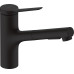 Hansgrohe Набір для кухні, гранітна мийка S520-F345 + зміш. Zesis M33, чорний графіт-чорний матовий
