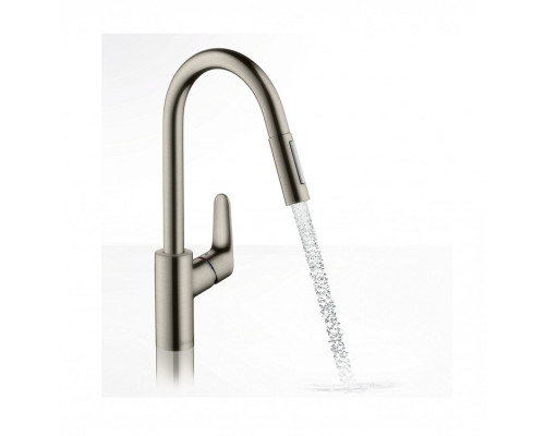 Hansgrohe Набір для кухні, гранітна мийка S520-F480 + зміш. Focus M41, сірий камінь-сталь