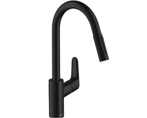 Hansgrohe Набір для кухні, гранітна мийка S520-F480 + зміш. Focus M41, чорний графіт-чорний матовий