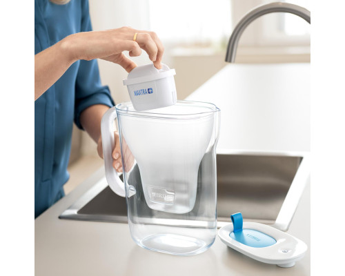 Brita Фільтр-глечик Style LED 2.4 л (1.4 л очищеної води), синій