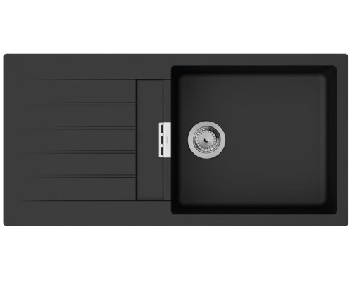 Hansgrohe Набір для кухні, гранітна мийка S520-F480 + зміш. Focus M41, дозатор A41, чорний графіт-чорний матовий