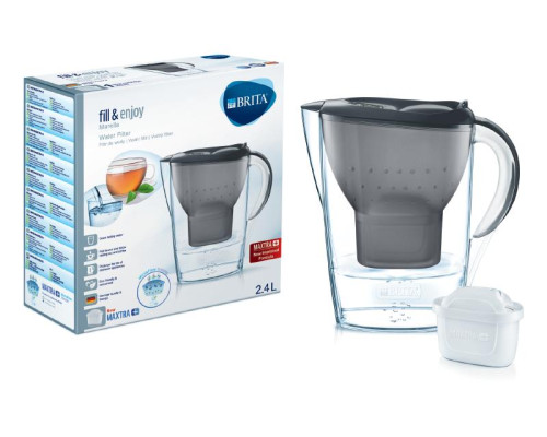 Brita Фільтр-глечик Marella Memo MX 2.4 л (1.4 л очищеної води), графіт
