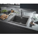 Grohe Мийка кухонна K700, граніт, прямокут., без крила, 560x510x200мм, чаша - 1, врізна, сірий граніт