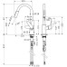 Hansgrohe Набір для кухні, гранітна мийка S520-F480 + зміш. Focus M41, дозатор A41, сірий камінь-сталь