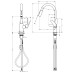 Hansgrohe Набір для кухні, гранітна мийка S520-F480 + зміш. Focus M41, дозатор A41, чорний графіт-чорний матовий