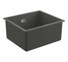 Grohe Мийка кухонна K700U, граніт, прямокут., без крила, 457x406x203мм, чаша - 1, врізна/під стільницю, сірий граніт