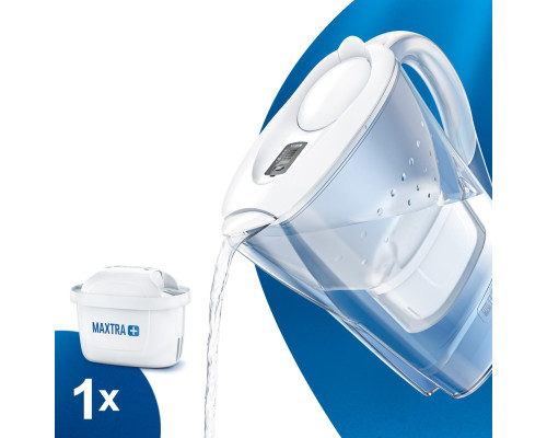 Brita Фільтр-глечик Marella Memo MX 2.4 л (1.4 л очищеної води), білий