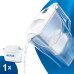 Brita Фільтр-глечик Aluna Memo 2.4 л (1.4 л очищеної води), білий