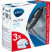 Brita Фільтр-глечик Marella + 3 картриджа 2.4 л (1.4 л очищеної води), графіт