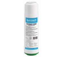 Ecosoft Картридж з сумішшю EcomixD531 2.5х10" (видаляє жорсткість, хлор, залізо, марганець, органіку)