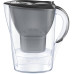 Brita Фільтр-глечик Marella + 3 картриджа 2.4 л (1.4 л очищеної води), графіт
