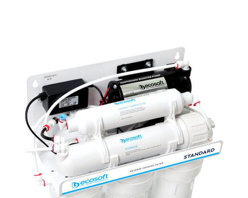 Ecosoft Фільтр зворотного осмосу Standard 5-50P з помпою та мінералізатором