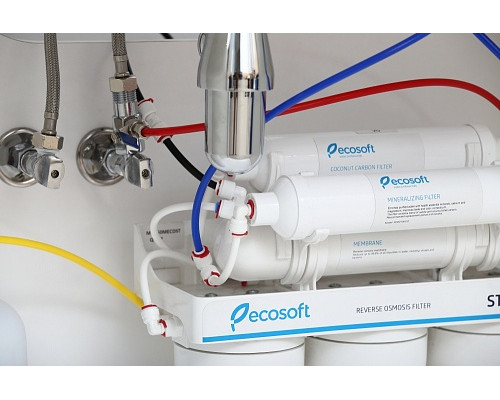 Ecosoft Фільтр зворотнього осмосу Standard  6-50M з мінералізатором (75 гал/добу DuPont Aqualast)