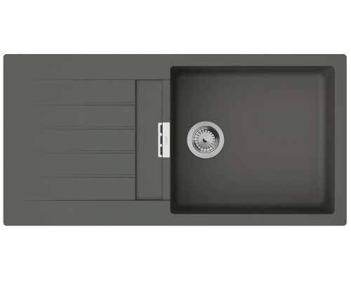Hansgrohe Набір для кухні, гранітна мийка S520-F480 + зміш. Focus M41, сірий камінь-сталь