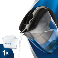 Brita Фільтр-глечик Elemaris XL Meter чорний 3.5 л (2.2 л очищеної води) Brita Фільтр-глечик Elemaris XL Meter чорний 3.5 л (2.2 л очищеної води)