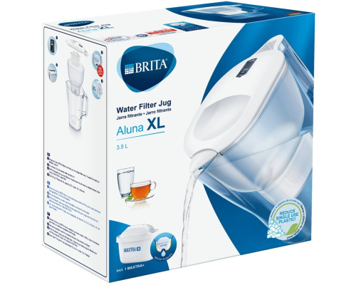 Brita Фільтр-глечик Aluna XL Memo 3.5 л (2.0 л очищеної води), білий