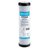 Ecosoft Картридж з спресованим активованим вугіллям 2.5х10"