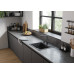 Hansgrohe Набір для кухні, гранітна мийка S520-F510 + зміш. Talis M54, чорний графіт-чорний матовий