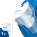 Brita Фільтр-глечик Aluna XL Memo 3.5 л (2.0 л очищеної води), білий