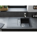 Hansgrohe Набір для кухні, гранітна мийка S520-F345 + зміш. Zesis M33, чорний графіт-чорний матовий