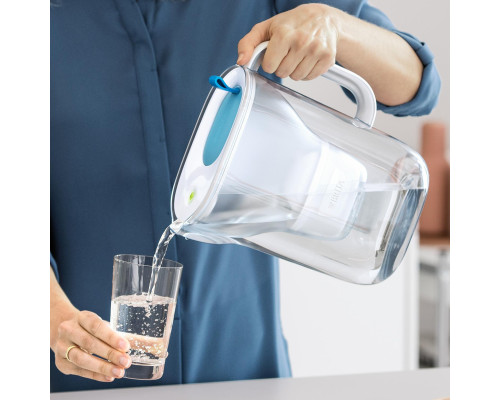 Brita Фільтр-глечик Style XL LED 3.6 л (2.3 л очищеної води), сірий