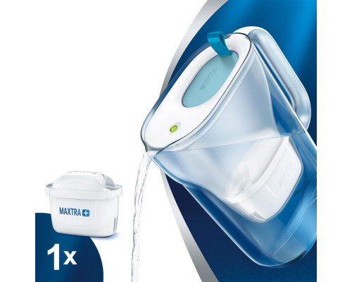 Brita Фільтр-глечик Style LED 2.4 л (1.4 л очищеної води), синій