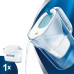 Brita Фільтр-глечик Style LED 2.4 л (1.4 л очищеної води), синій