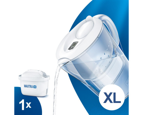 Brita Фільтр-глечик Marella XL Memo MX 3.5 л (2.0 л очищеної води), білий