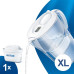 Brita Фільтр-глечик Marella XL Memo MX 3.5 л (2.0 л очищеної води), білий